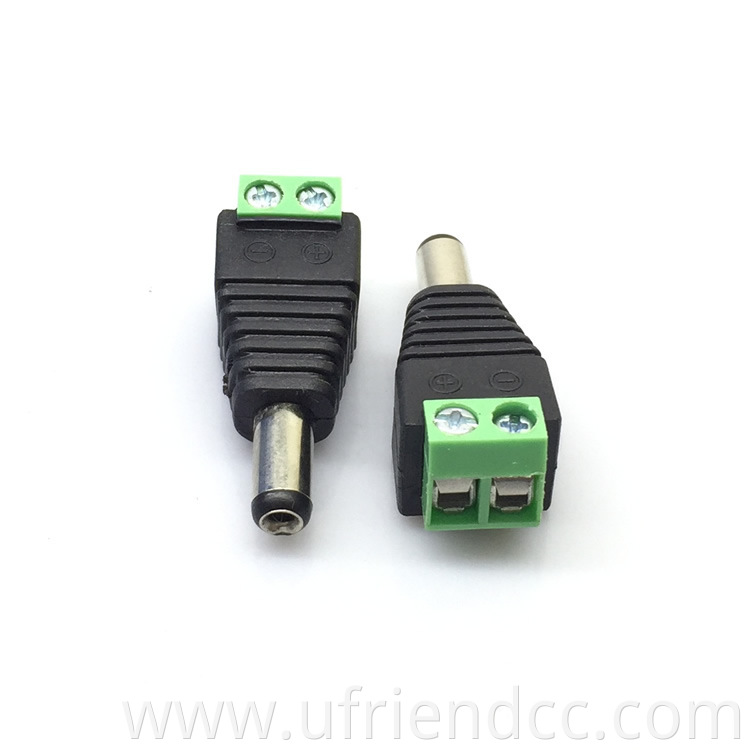 5.5x2.1mm Dc Female Jack Socket Power Connector Smd Led Strip Light Or Ac Adapter Plug